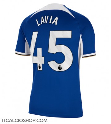 Chelsea Romeo Lavia #45 Prima Maglia 2023-24 Manica Corta